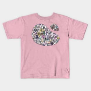 Feminist Blob and All-Over Print Kids T-Shirt